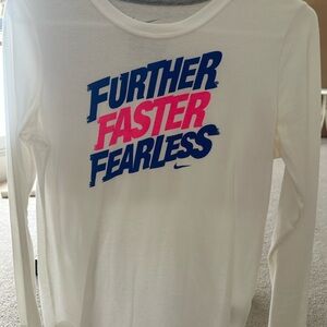 Nike White Long Sleeve